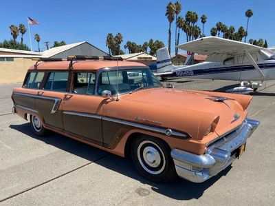 1956 Mercury Monterey Station Wagon — exterior of the exact listed vehicle