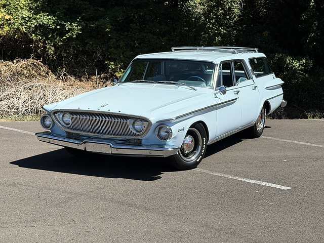 1962 Dodge Dart 440 3-Seat Station Wagon — exterior of the exact listed vehicle