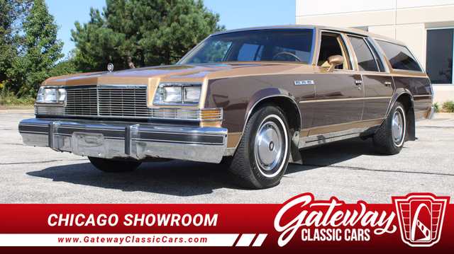 1977 Buick LeSabre Estate Wagon — exterior of the exact listed vehicle