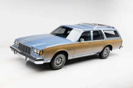 1990 Buick LeSabre Estate Wagon — exterior of the exact listed vehicle