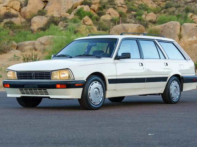 1992 Peugeot 505 SW8 — exterior of the exact listed vehicle