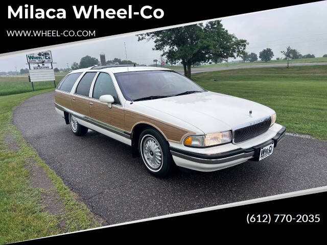 1993 Buick Roadmaster Estate — exterior of the exact listed vehicle