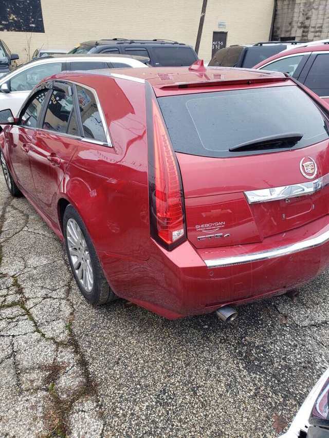 2010 Cadillac CTS 3.6L Premium Wagon — exterior of the exact listed vehicle