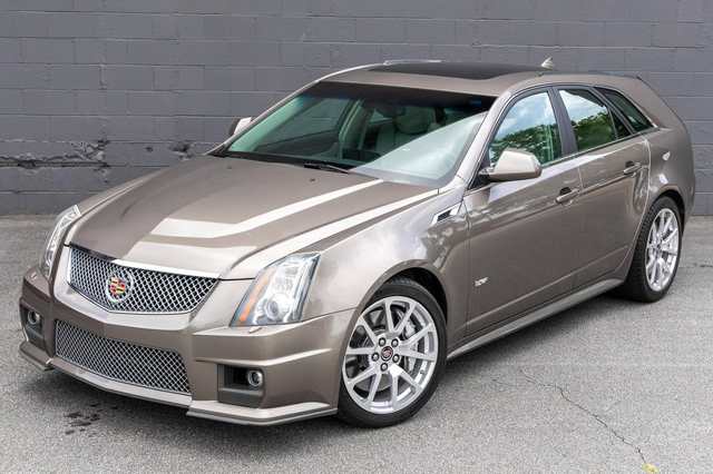 2012 Cadillac CTS-V Wagon — exterior of the exact listed vehicle