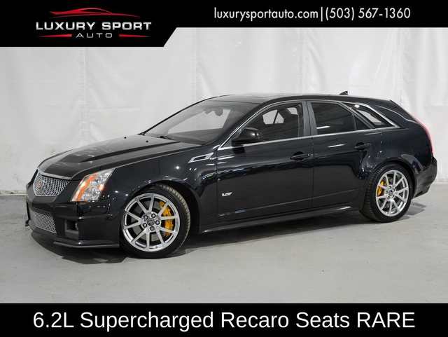 2012 Cadillac CTS-V Wagon — representative real model exterior photograph