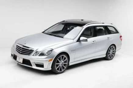 2012 Mercedes-Benz E63 AMG Wagon — exterior of the exact listed vehicle