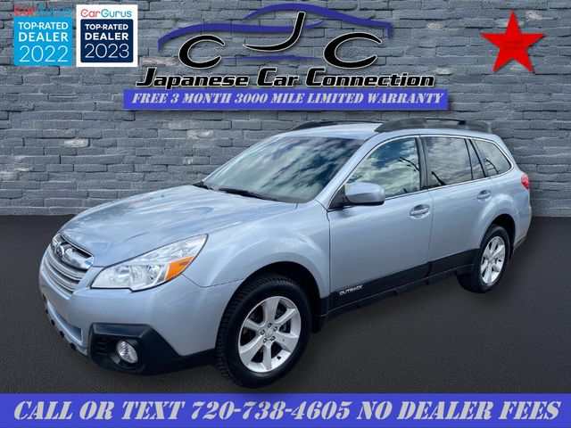2014 Subaru Outback 2.5i Premium 6-Speed Manual — exterior of the exact listed vehicle