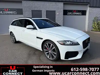2018 Jaguar XF Sportbrake S AWD — exterior of the exact listed vehicle