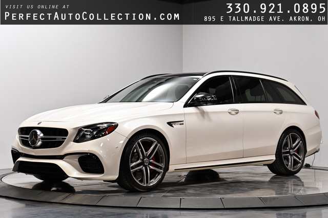 2018 Mercedes-AMG E63 S Wagon — exterior of the exact listed vehicle