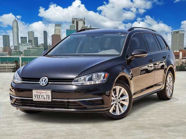2018 Volkswagen Golf SportWagen S 4Motion — exterior of the exact listed vehicle