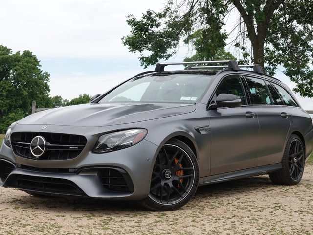 2019 Mercedes-AMG E63 S 4MATIC Wagon — exterior of the exact listed vehicle