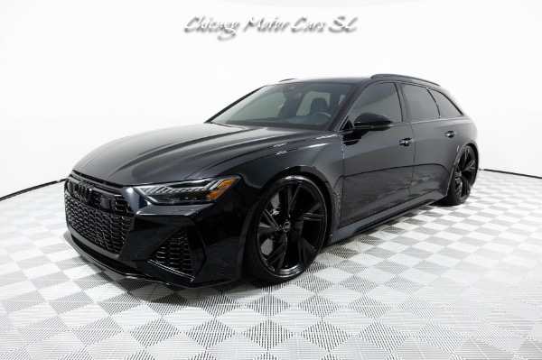 2021 Audi RS 6 Avant quattro — exterior of the exact listed vehicle