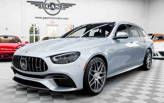 2021 Mercedes-Benz AMG E63 S Wagon — exterior of the exact listed vehicle