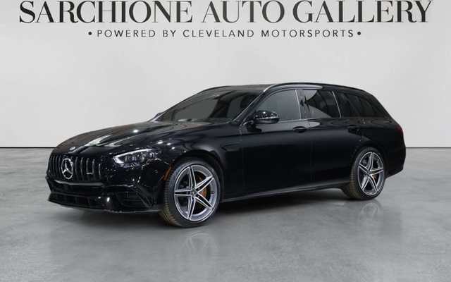 2023 Mercedes-Benz AMG E63 S Wagon — exterior of the exact listed vehicle