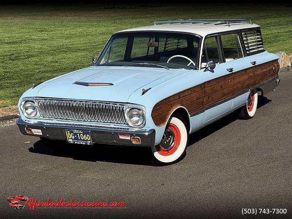 1962 Ford Falcon Wagon — exact listed vehicle